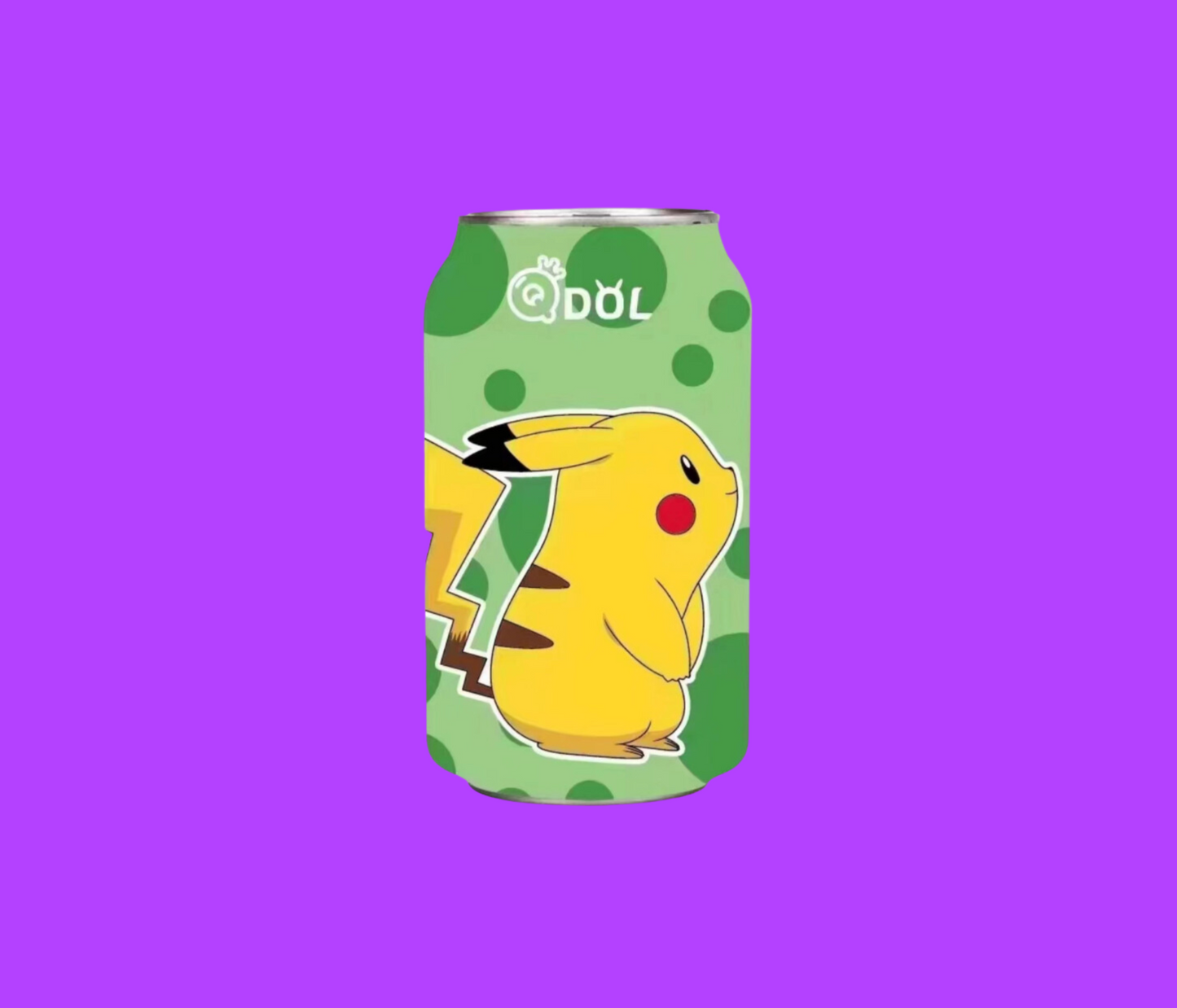 Pokemon Lime Sparkling Water