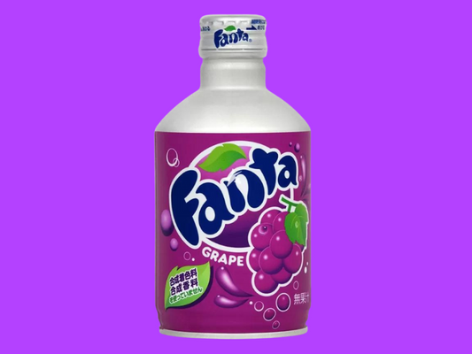 Fanta Grape Aluminum Bottle