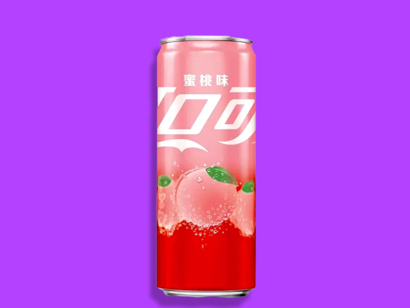Coke Strawberry Flavor Can
